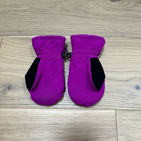 Columbia pink toddler winter mittens - Picture 4 of 5